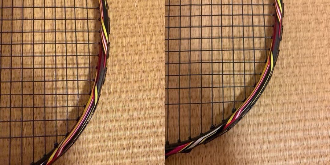 美品 YONEX ヨネックス NANORAY800 4UG5 バドミントン
