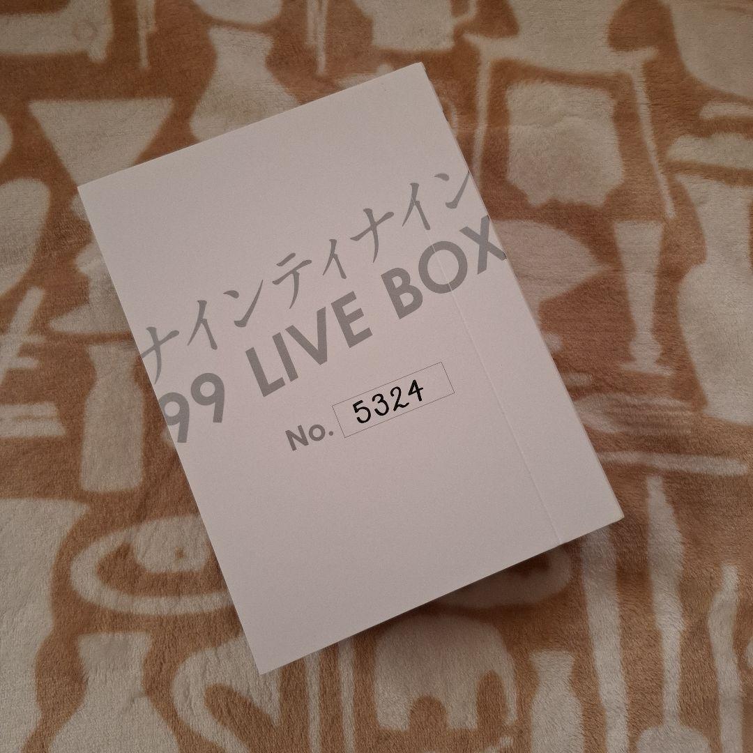 ナインティナイン/99 LIVE BOX〈9,999セット限定・10枚組〉