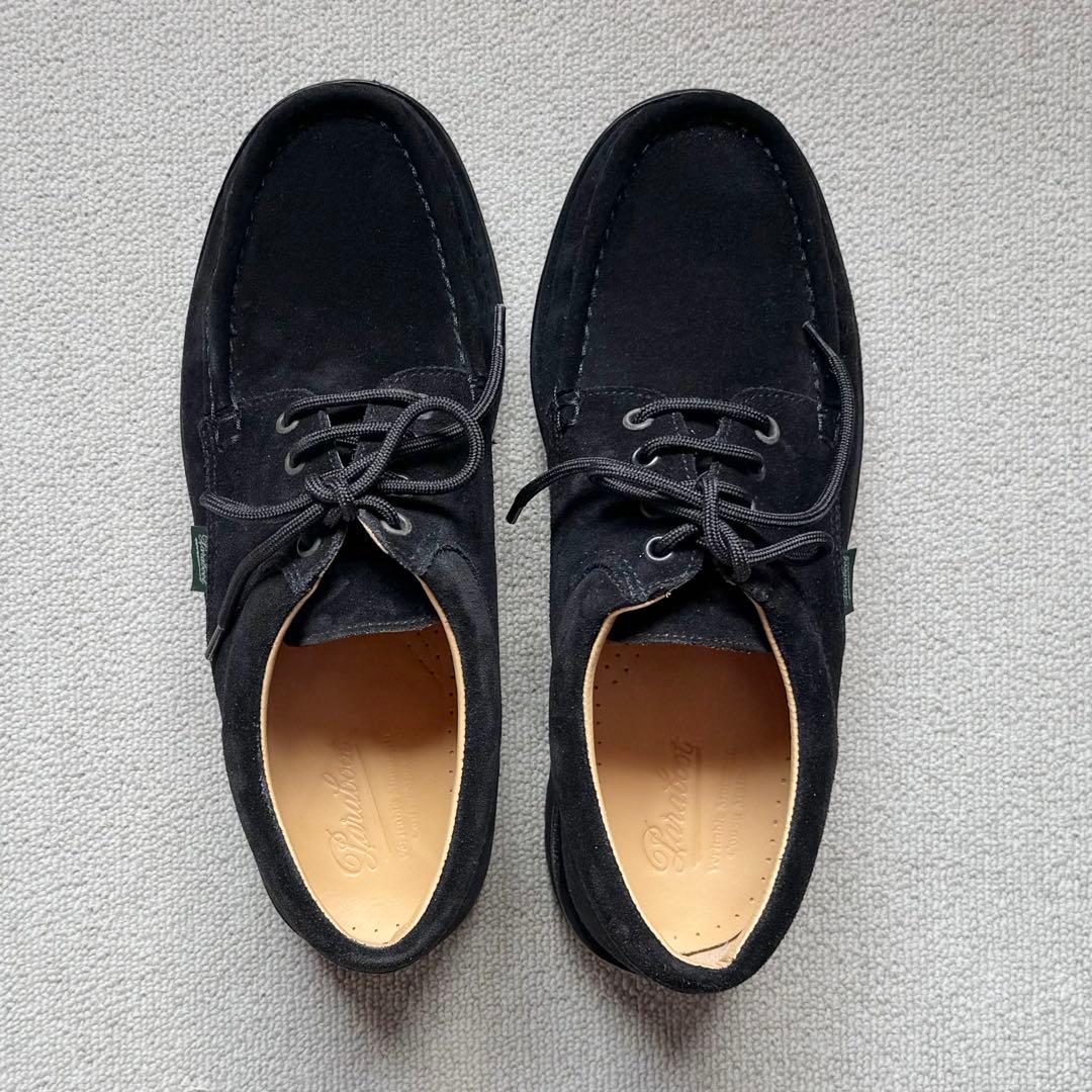 Paraboot THIERS JANNU VEL NOIR UK8 B&Y別注