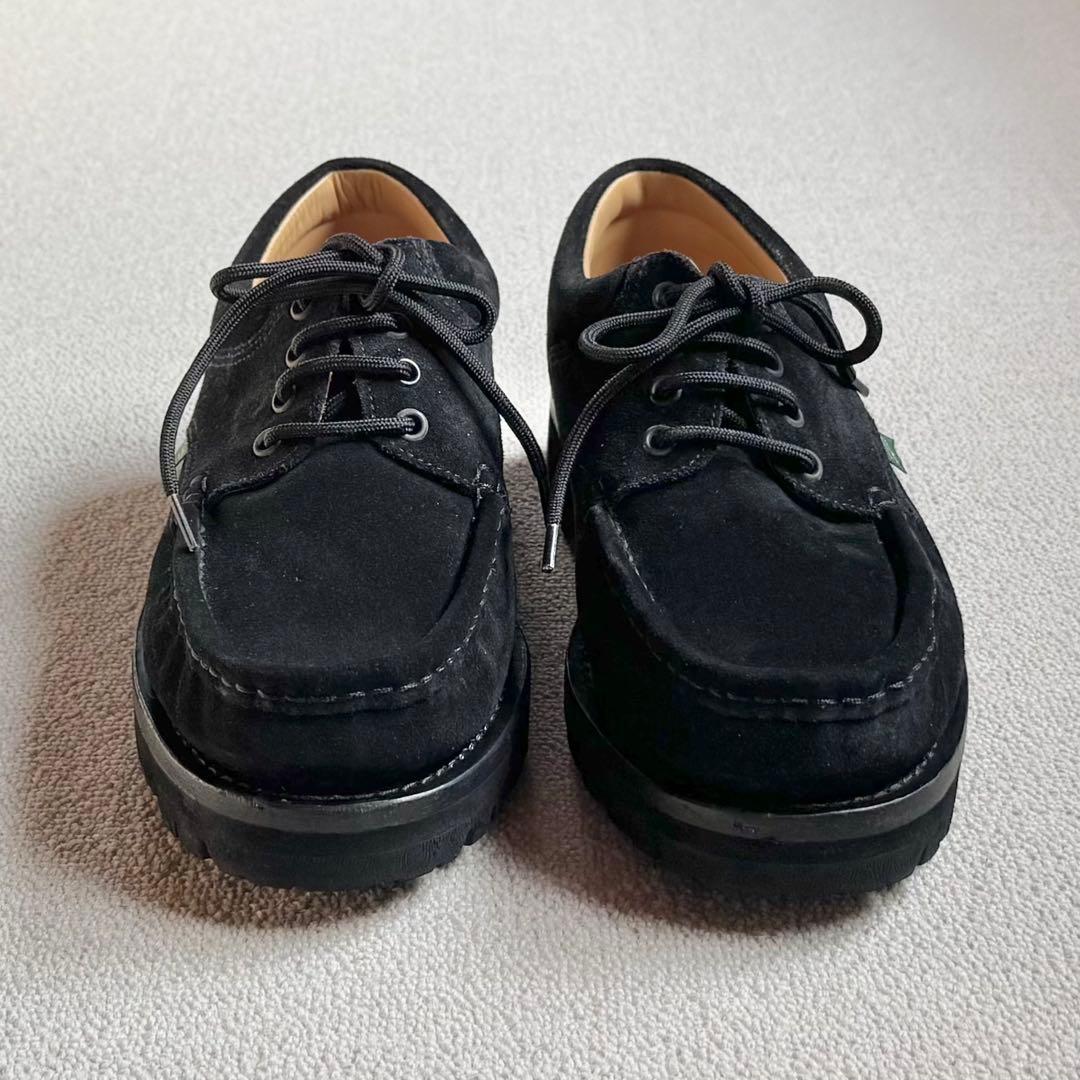 Paraboot THIERS JANNU VEL NOIR UK8 B&Y別注