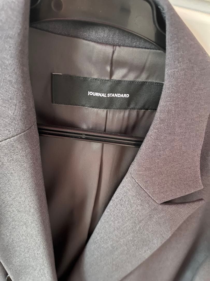 ジャーナルスタンダード ウールライクストレッチジャケット 36 チャコールグレー