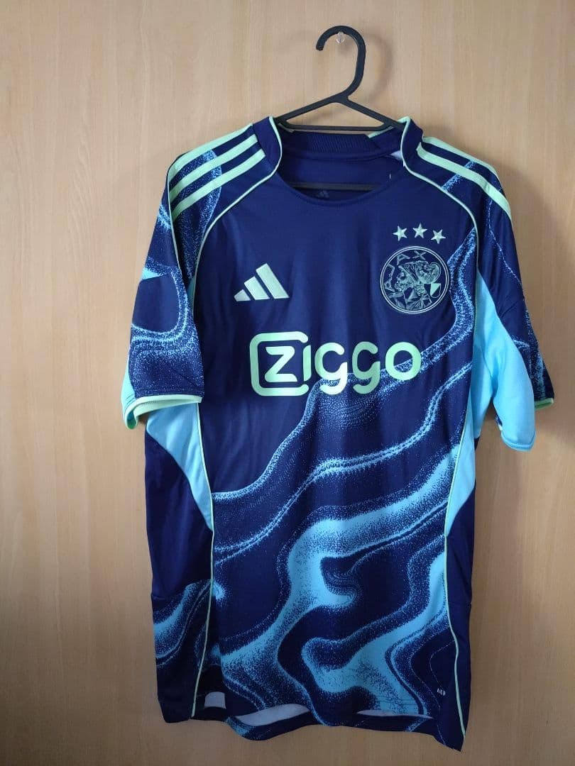 アヤックス アディダス アウェイ シャツ 2025-26　ジョージア製　海外Ｍ