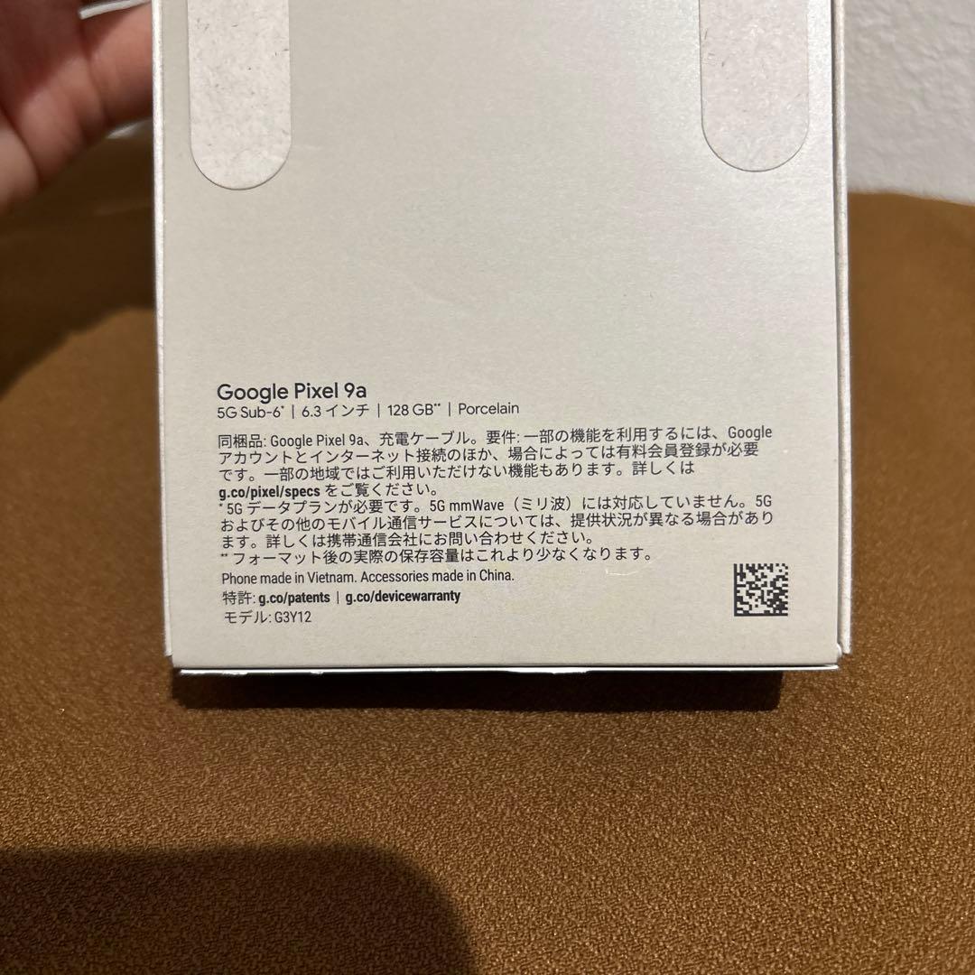 Google Pixel 9a 128GB ホワイト GooglePixel9a