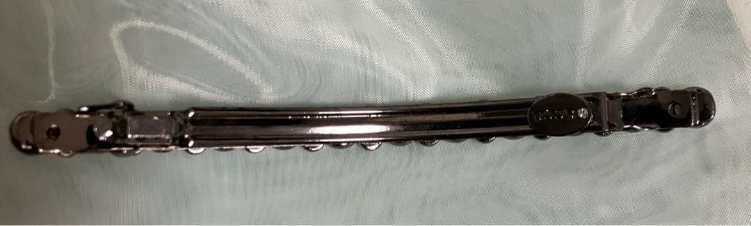 【巾着付き未使用】acca ベリーバレッタ　ブラック