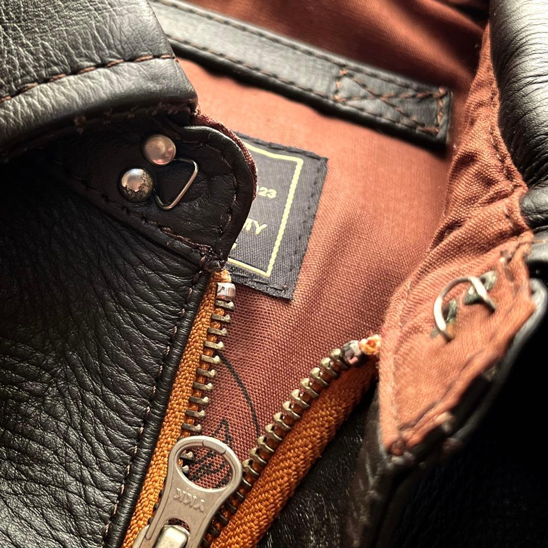 YMCLKY TYPE A-2 フライトジャケット　ホースハイド　ダークブラウン