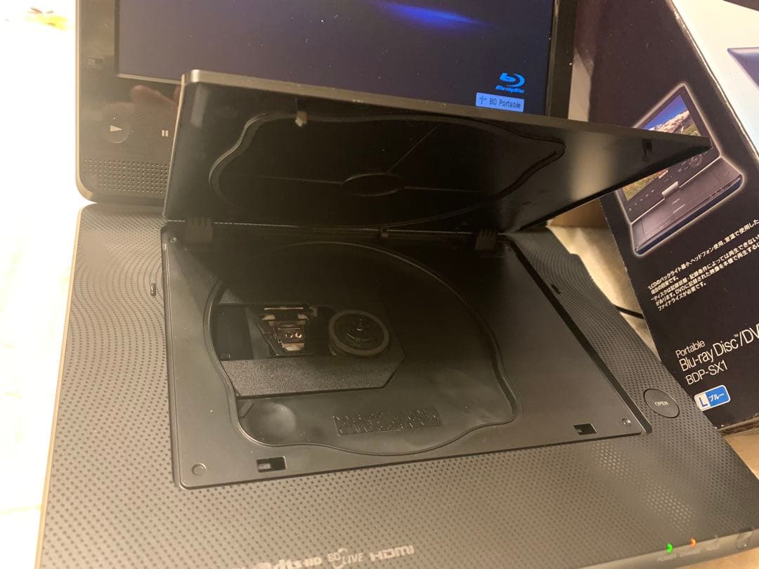 【完品】SONY ソニー BDP-SX1 ブルーレイ ポータブルプレーヤー