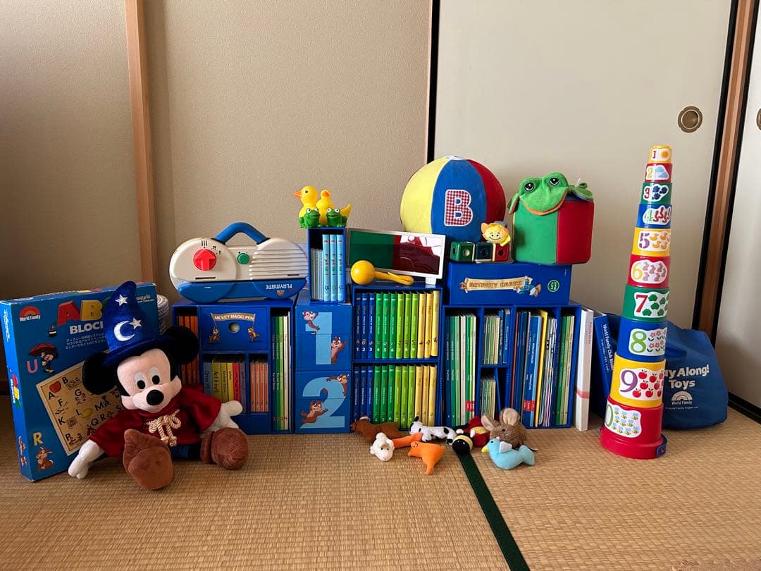 【正規品】ディズニー英語システム ミニーパッケージセット 欠品有　動作確認済み