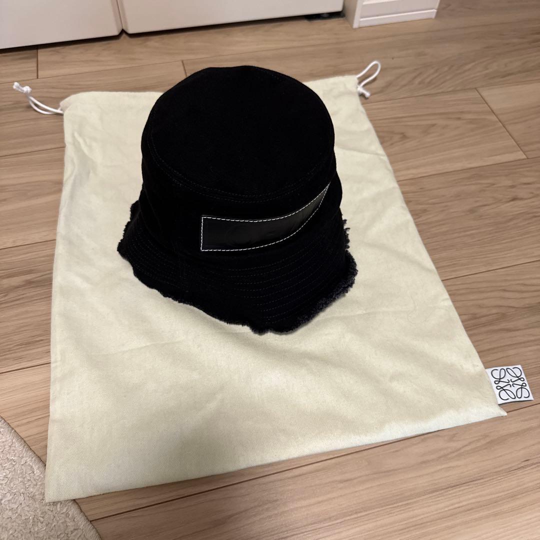 アボカド　美品ロエベ　バケットハット