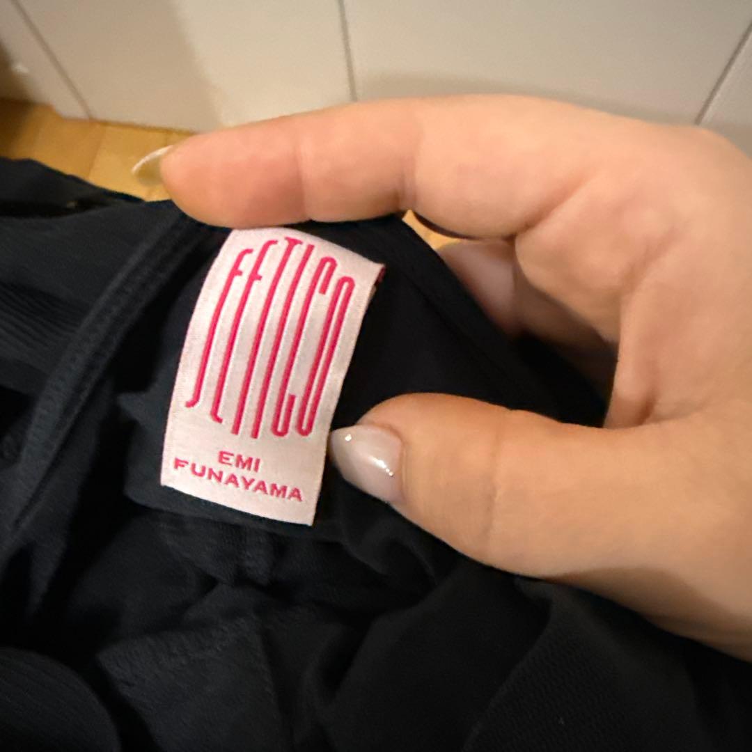 トップス FETICO TULLE GATHERED BODYSUIT