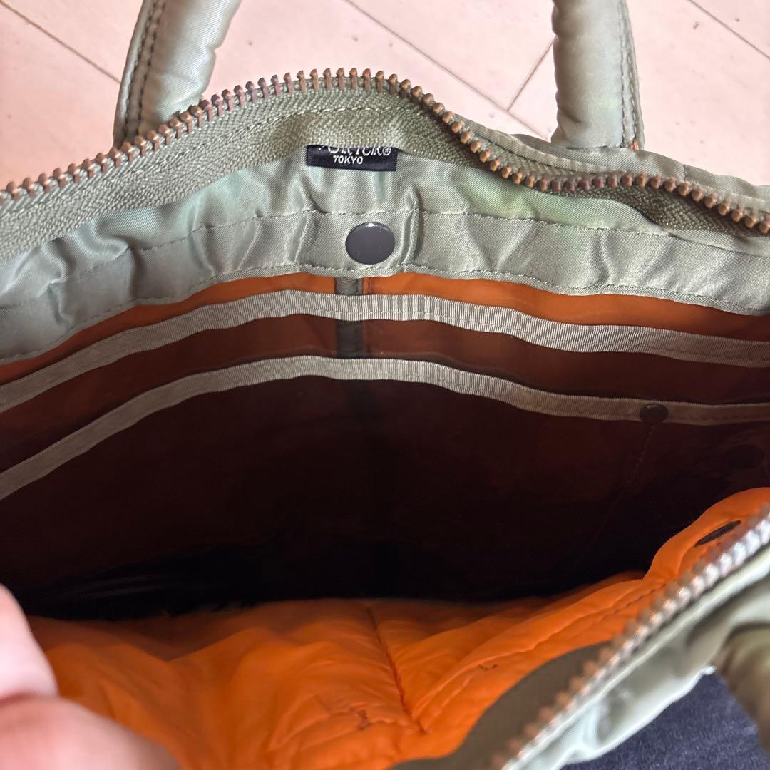 PORTER オリーブグリーン バッグ