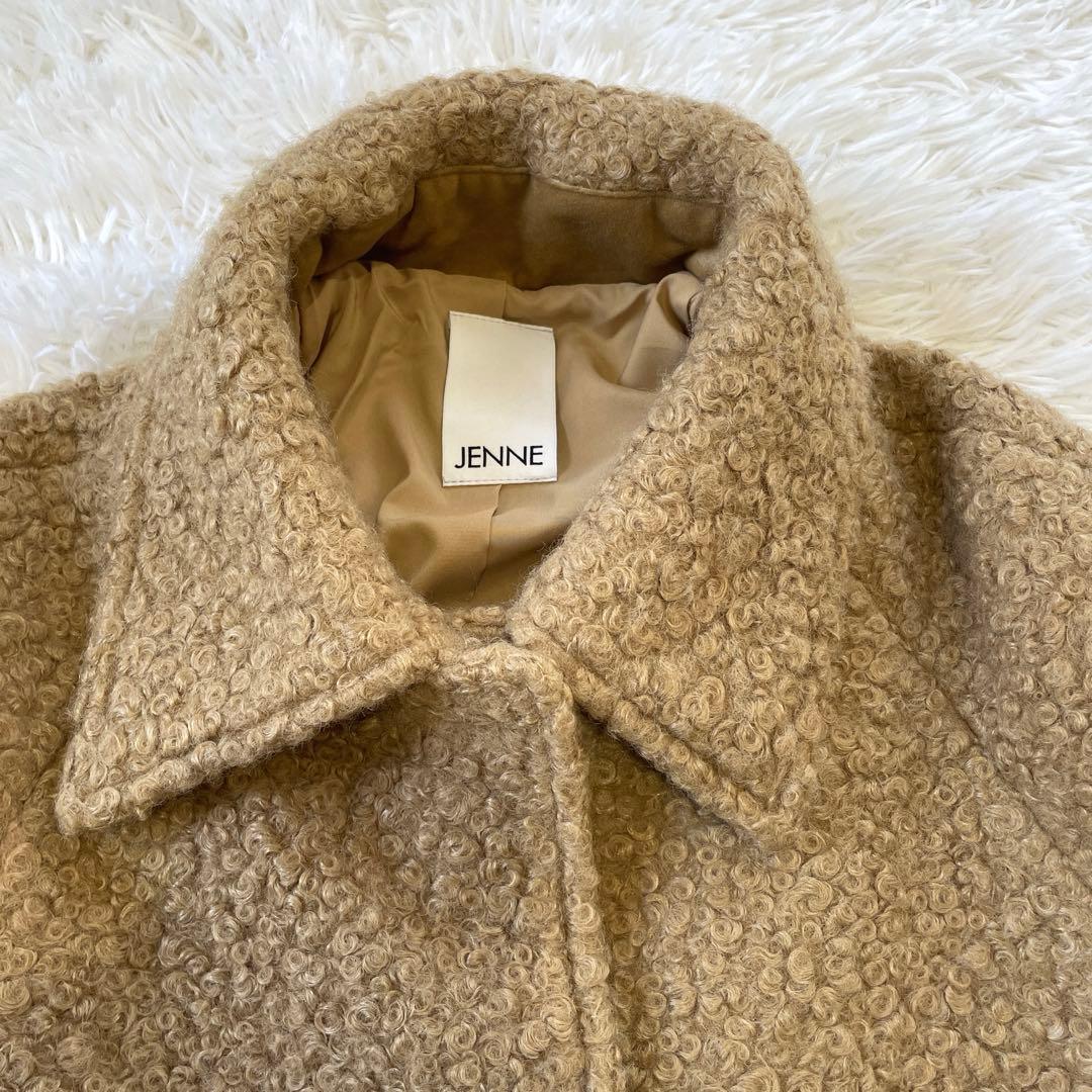 dmdm様 JENNEプードルケープコート ブルーレーベルニット 2点セット