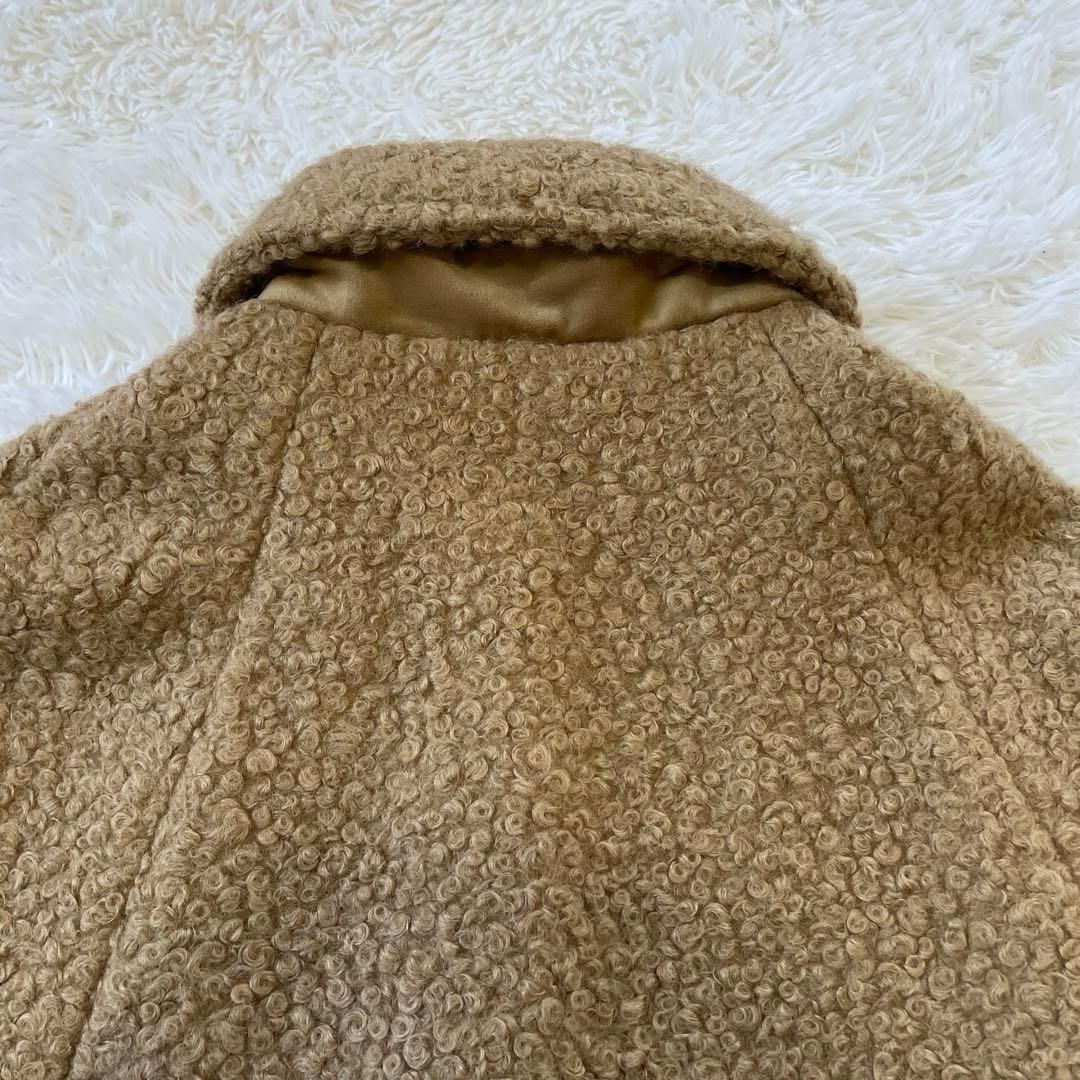 dmdm様 JENNEプードルケープコート ブルーレーベルニット 2点セット