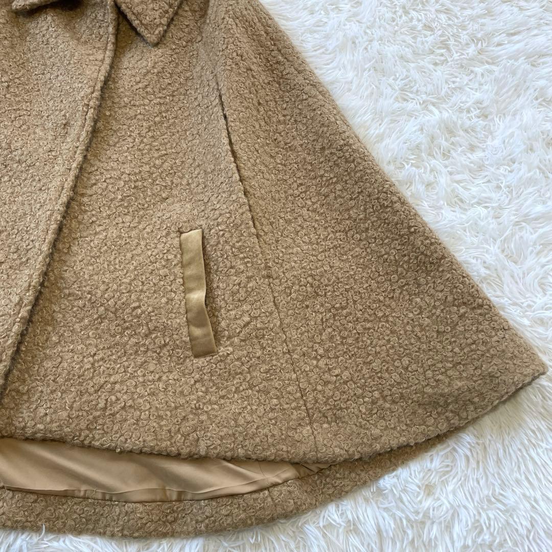 dmdm様 JENNEプードルケープコート ブルーレーベルニット 2点セット