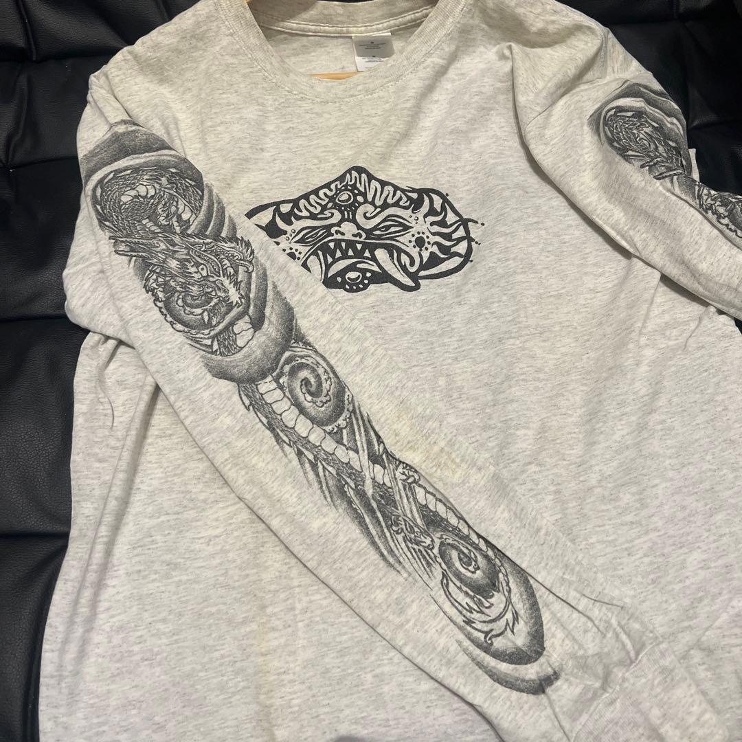 希少SUBLIME ロングTシャツ サブライム グレー サイズL