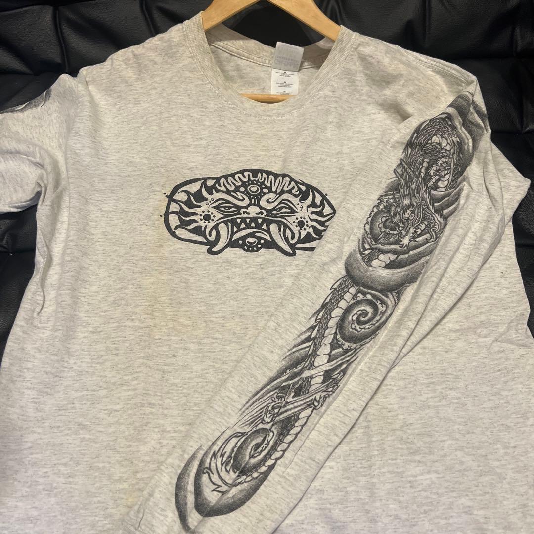 希少SUBLIME ロングTシャツ サブライム グレー サイズL