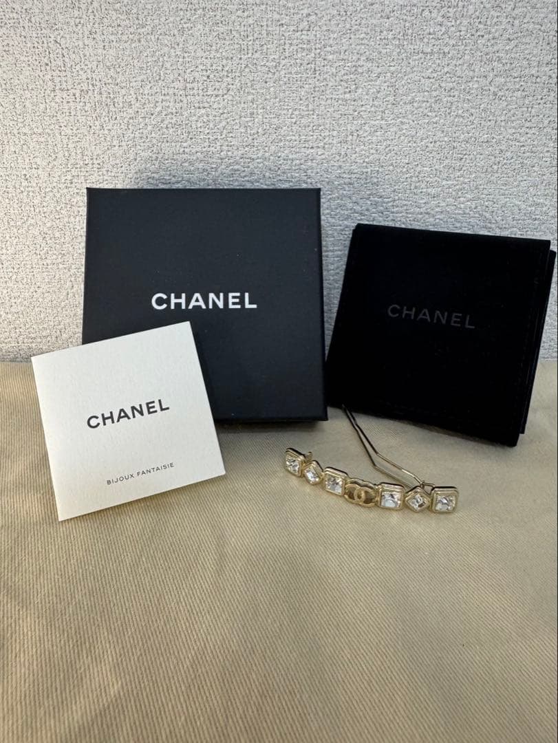ちやん様 シャネル ヘアクリップ ヘアピン CHANEL