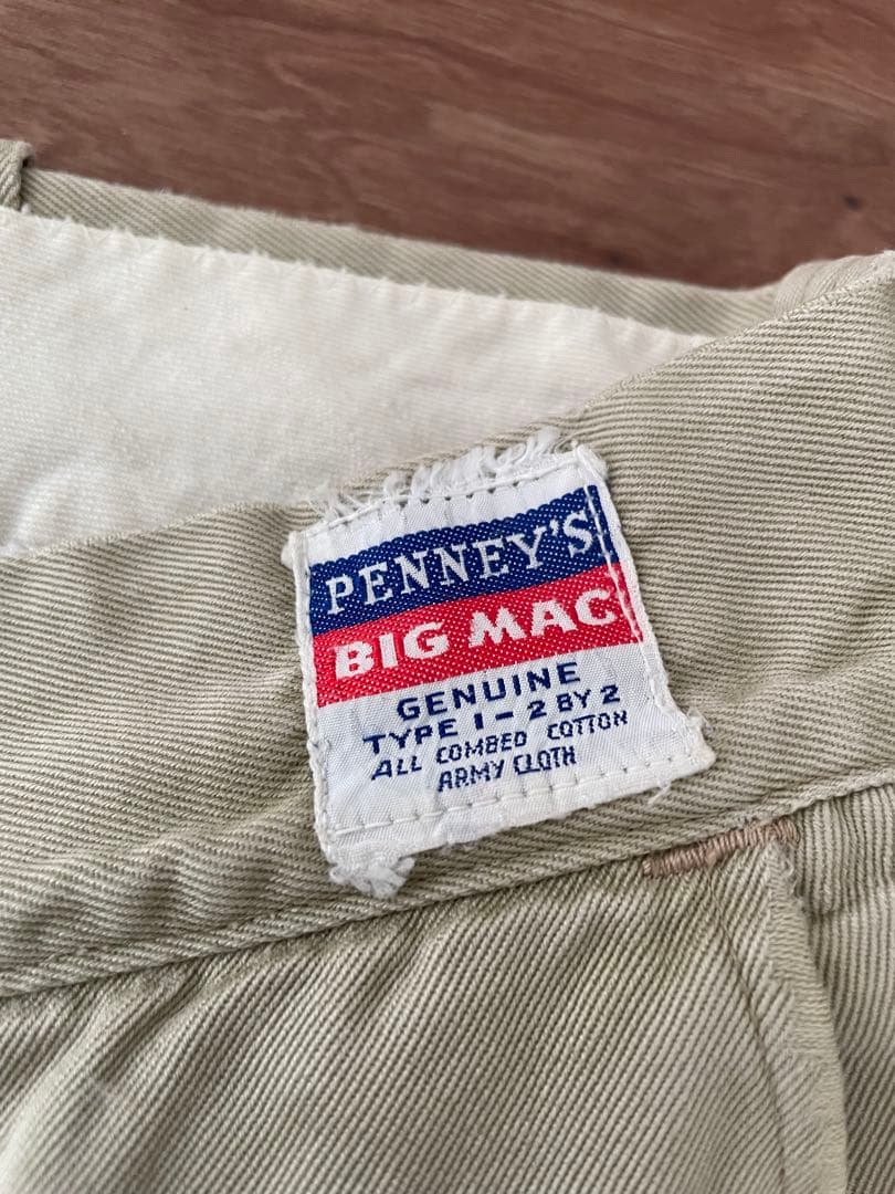 50's BIG MAC PENNEY'S チノパン　ヴィンテージ　ビンテージ