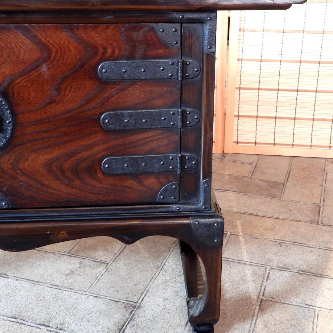 【専用】時代 古美術 李朝家具 飾り棚 収納棚 箪笥 木工芸■A690/4