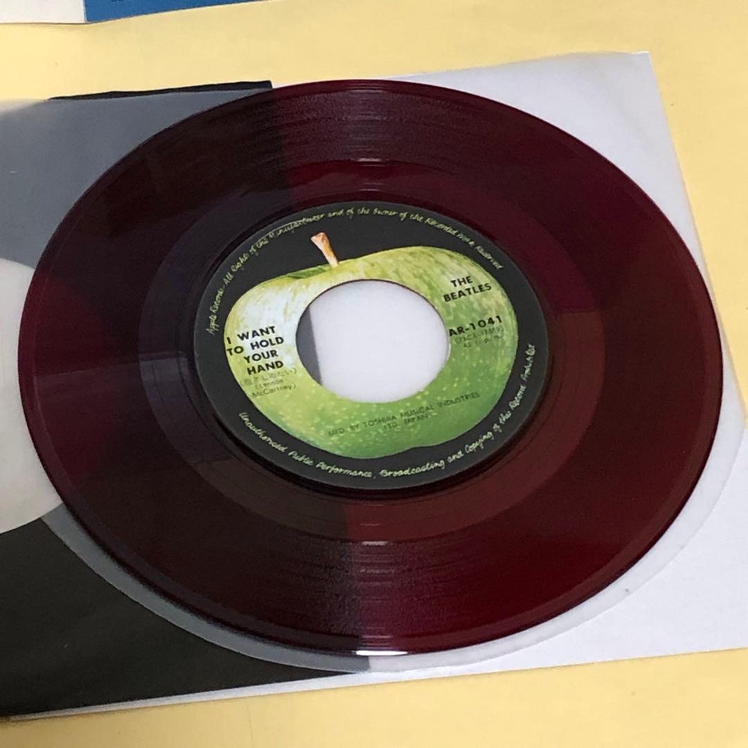 ビートルズ●抱きしめたい ●音工400赤盤(AR- 1041)