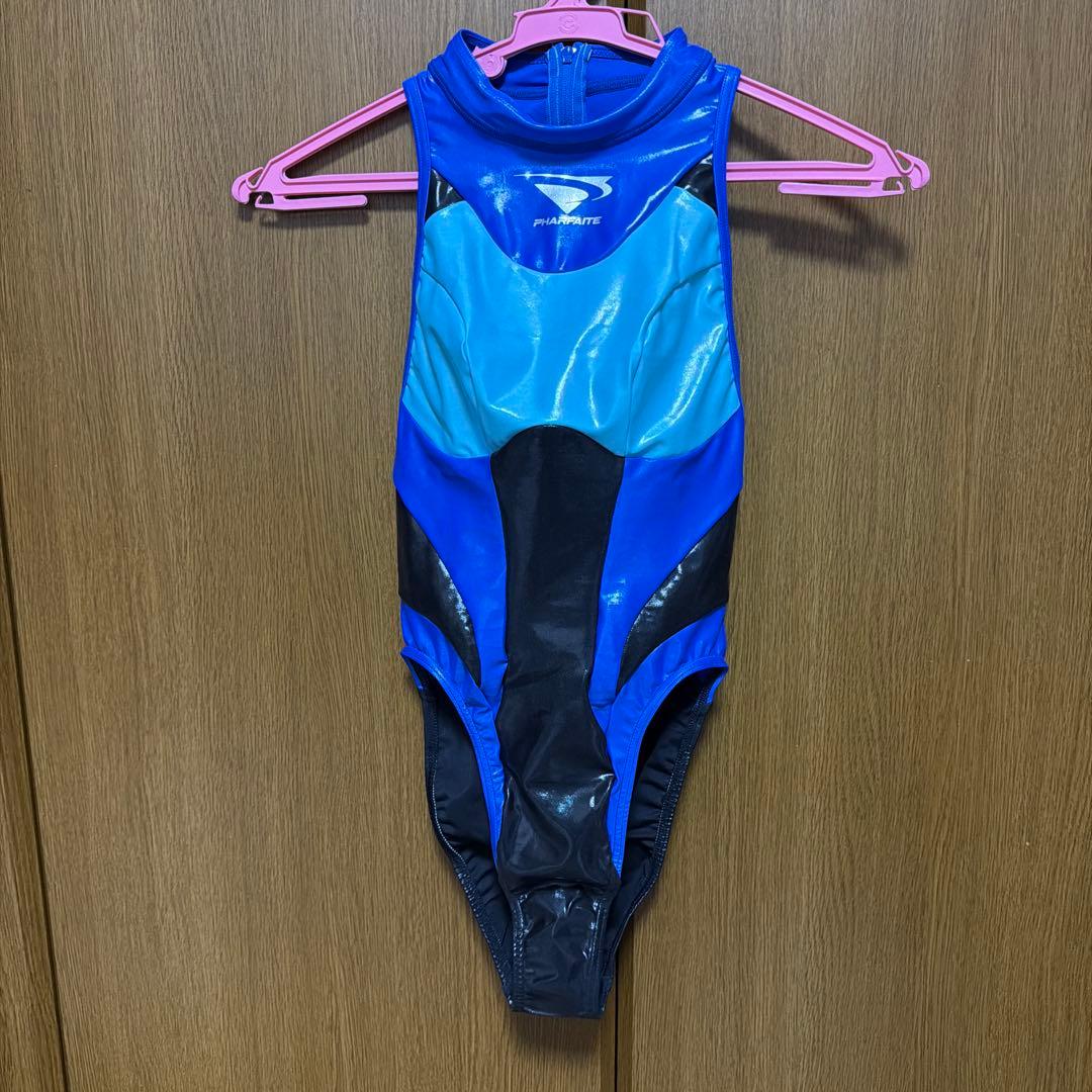 【PHARFAITE】SGSオーバーフロースイムウェア　Sサイズ　ブルーダーク