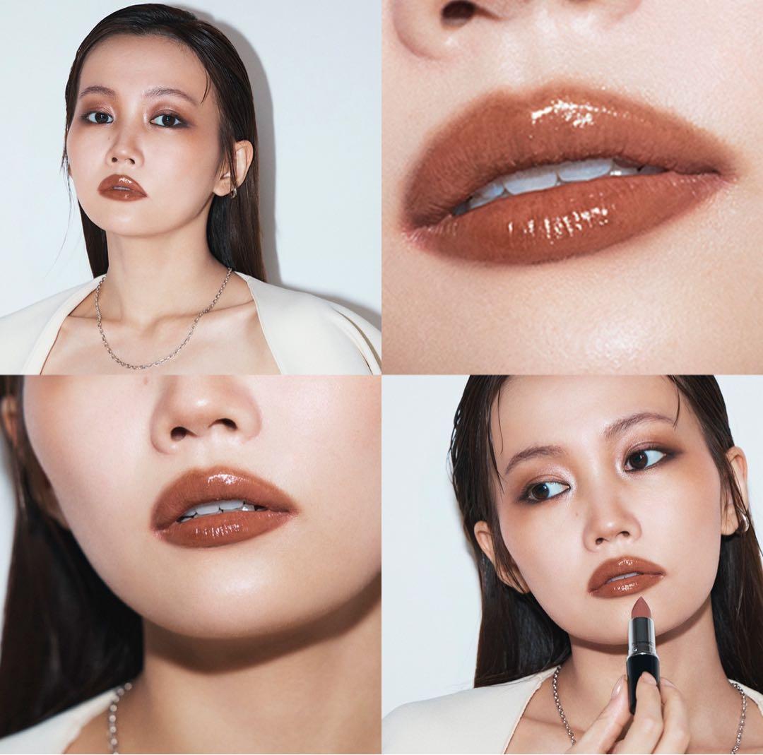 MAC 水越みさと リップ コンボ ブラウン リップガラス リップペンシル 限定