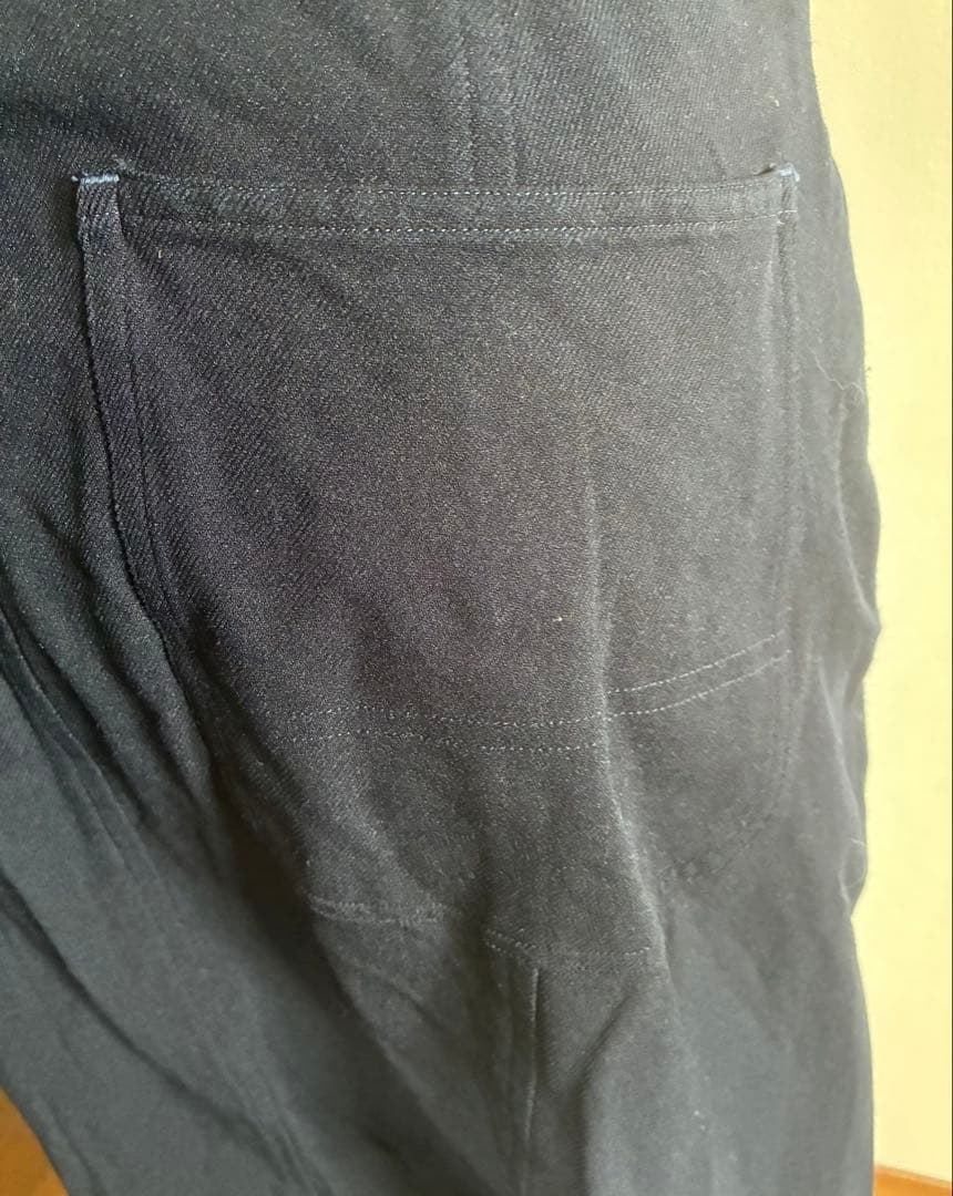 コムデギャルソン・コムデギャルソン　ポリエステル縮絨　サルエル