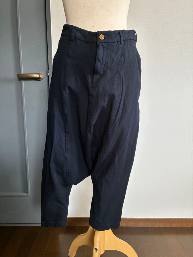 コムデギャルソン・コムデギャルソン　ポリエステル縮絨　サルエル