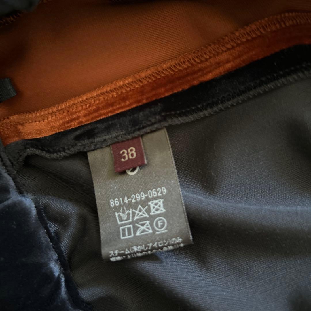 6(ROKU)VELOUR PANTS ベロアパンツ 38