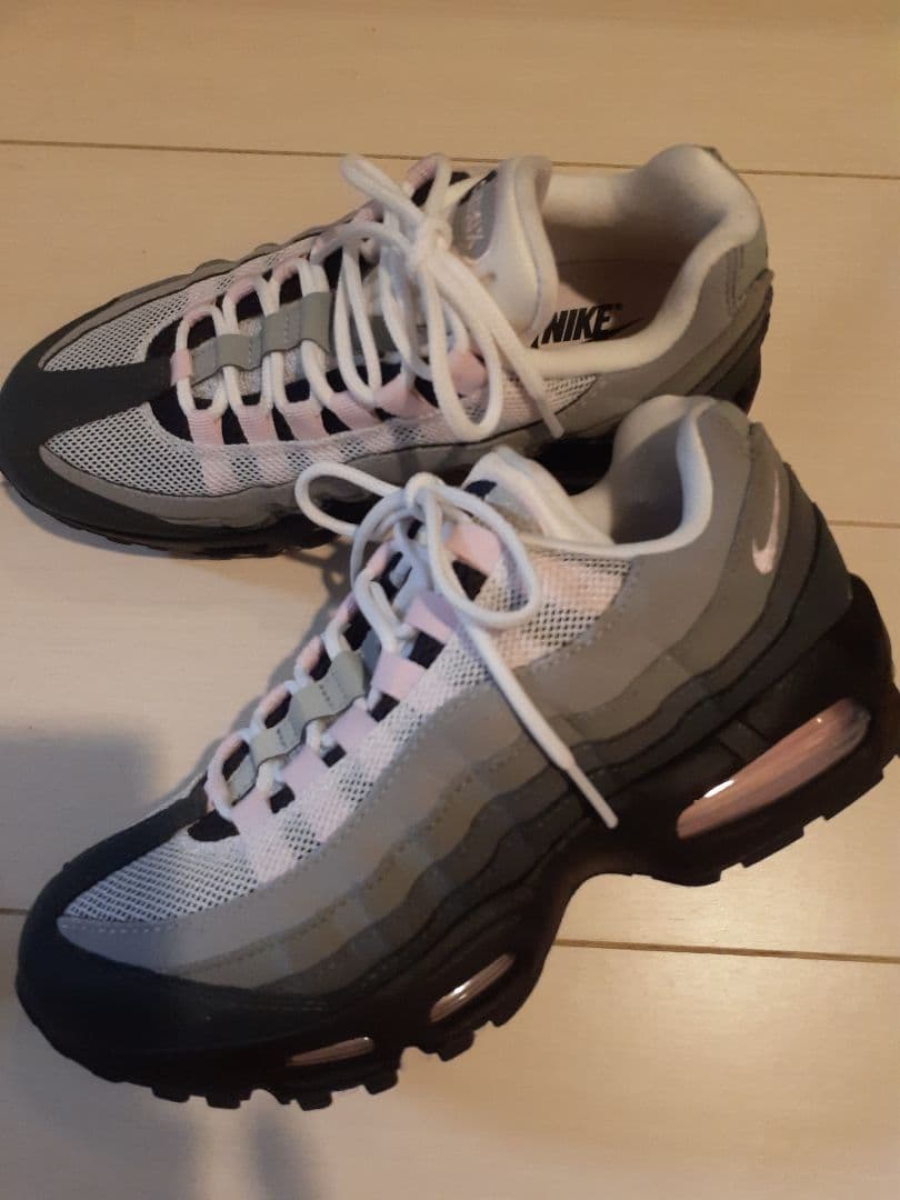 砂糖てり焼き様　ナイキ　エアマックス95 OG BLACK /PINK 24cm