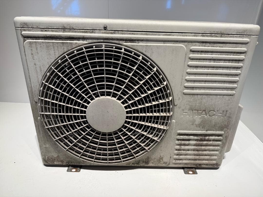 317　HITACHI　2012年製エアコン　14～16畳用　整備済み