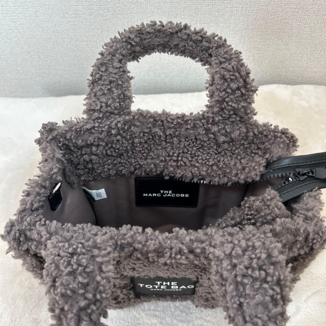 MARC JACOBS THE TOTE BAG ミニトートバッグ ボア