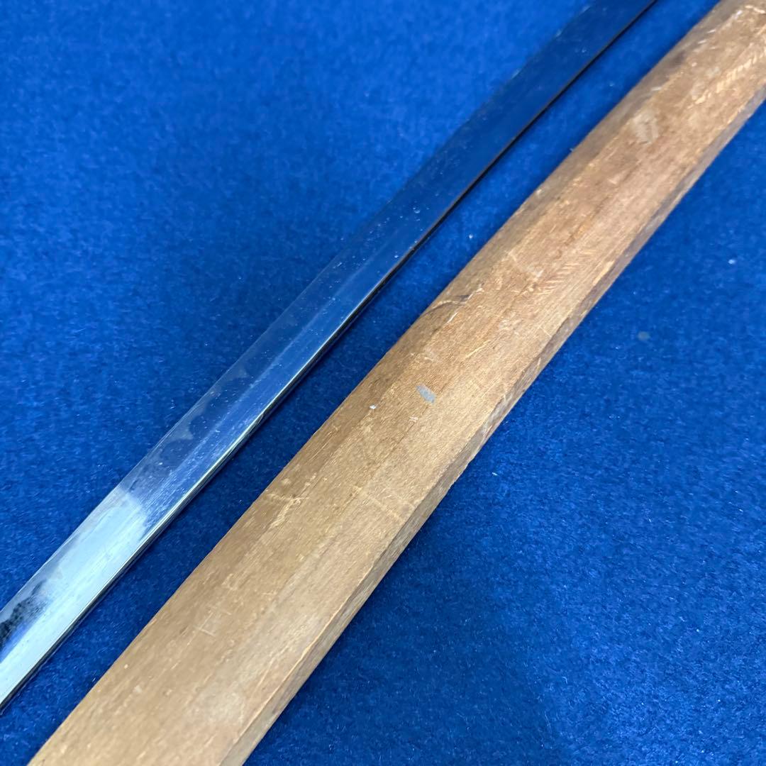 模造刀 模擬刀 太刀 白鞘 全長約102cm刃渡約71cm 重さ約1100g