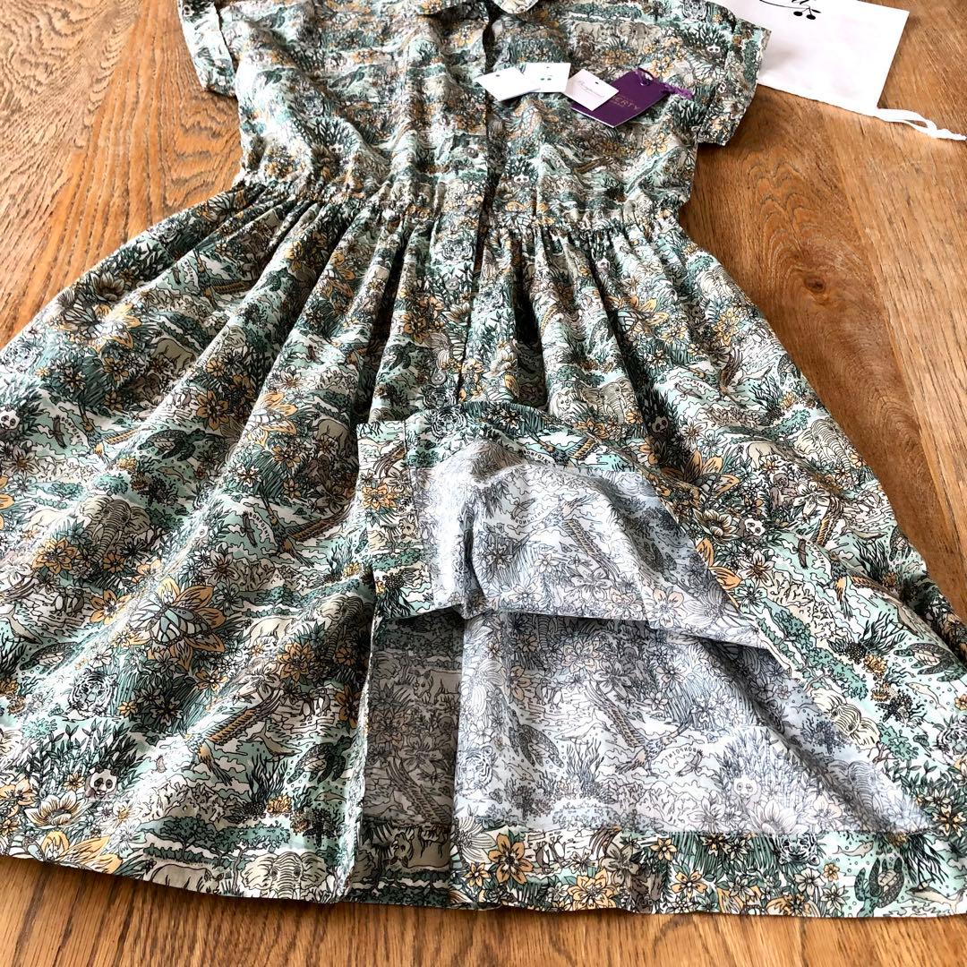 Bonpoint♡ アニマル リバティ ドレス 12A