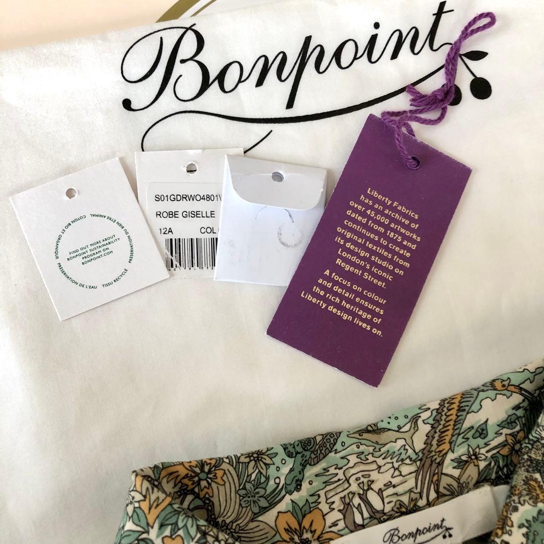 Bonpoint♡ アニマル リバティ ドレス 12A