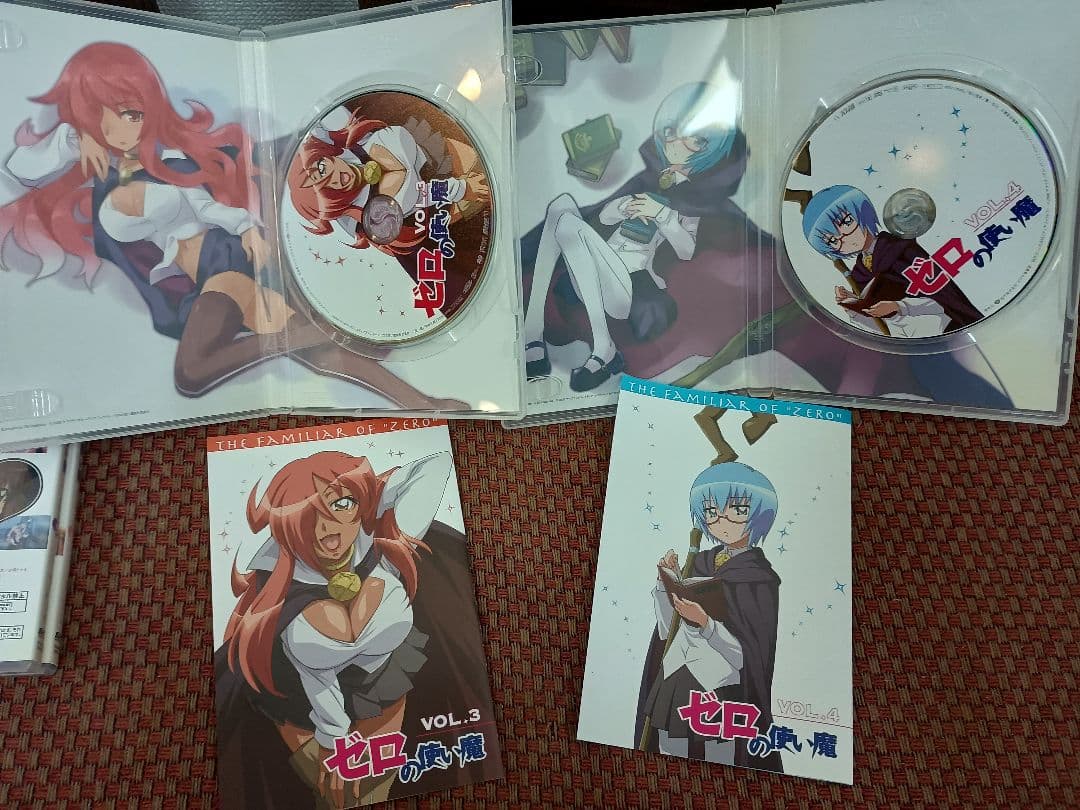 ゼロの使い魔 アニメDVD 1-3期　初回版含むまとめセット