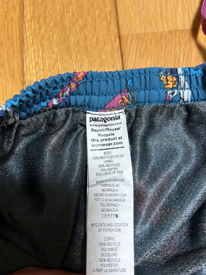 patagonia バギーズショーツ　サーフィン柄 ショートパンツ