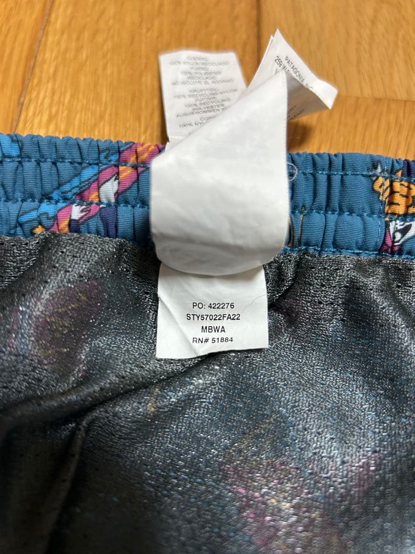 patagonia バギーズショーツ　サーフィン柄 ショートパンツ