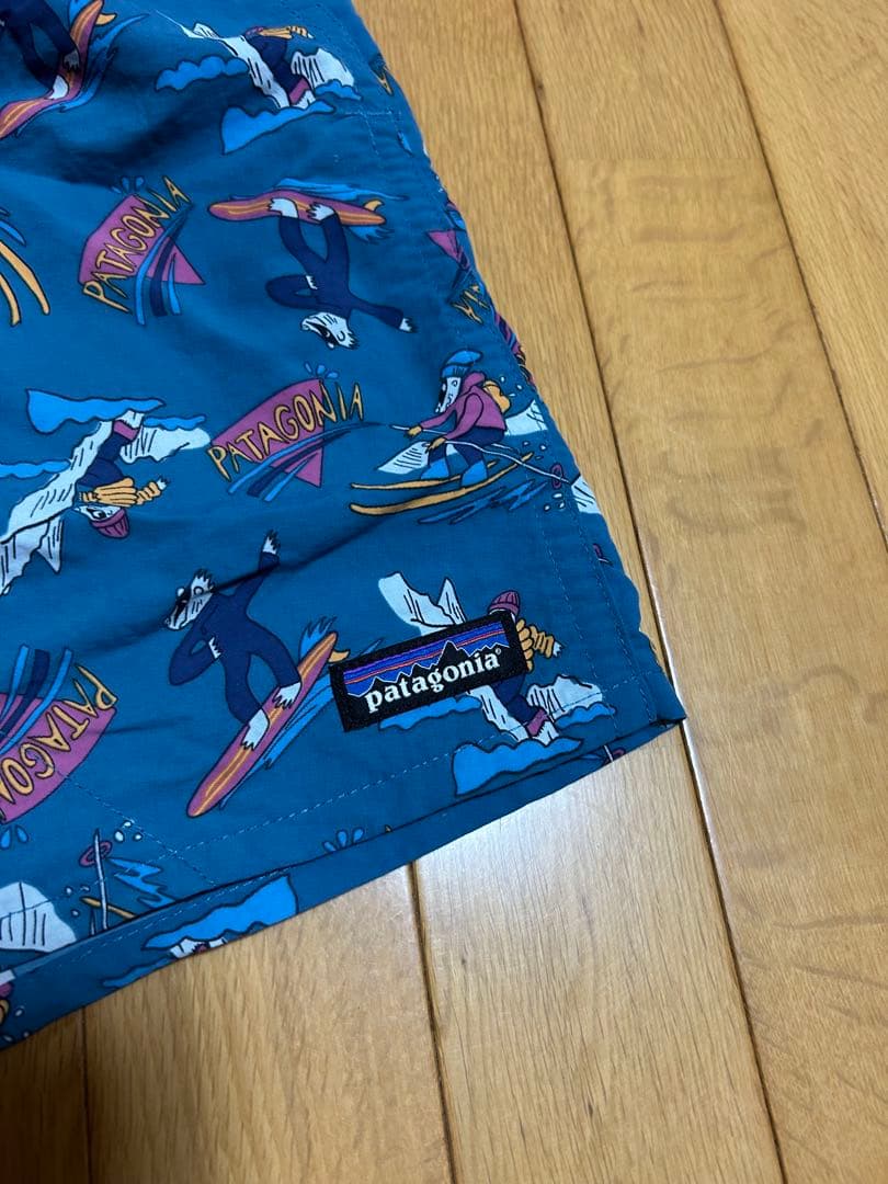 patagonia バギーズショーツ　サーフィン柄 ショートパンツ