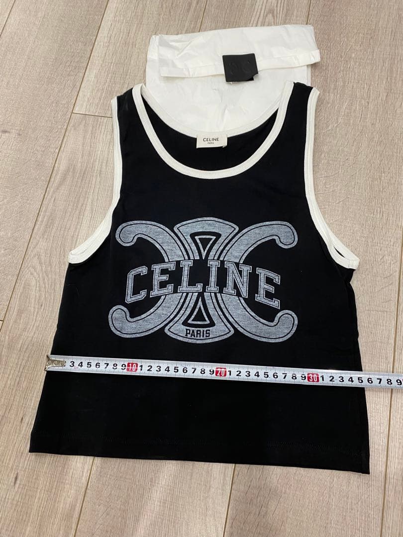 最終金額！Celine セリーヌ LOGOタンクトップ新品未使用