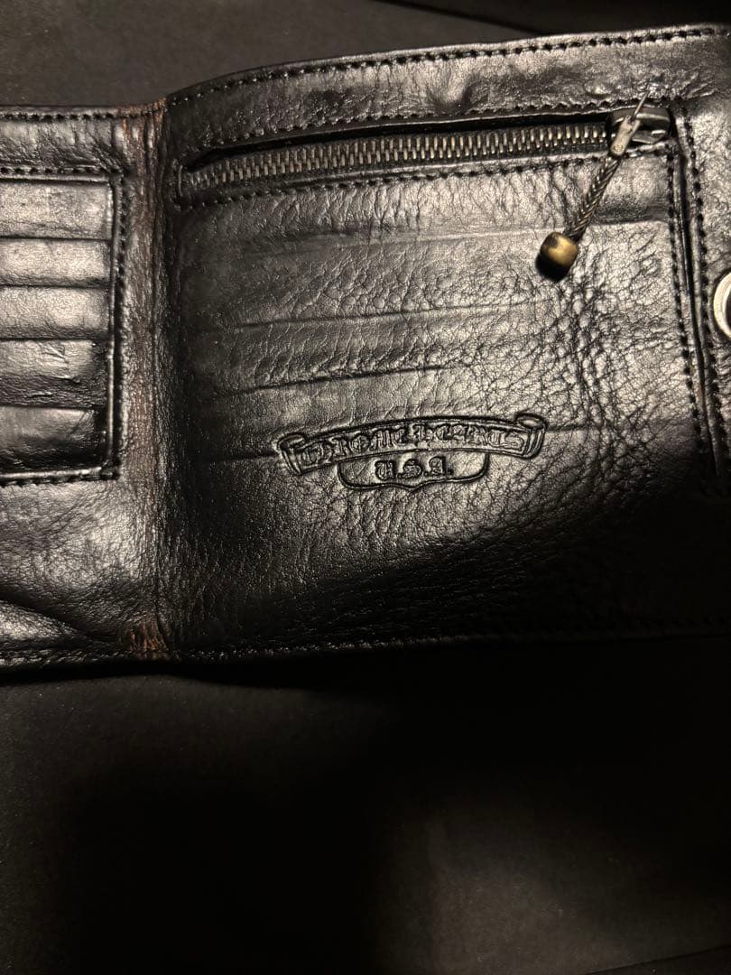クロムハーツワンスナップレザーウォレット 財布