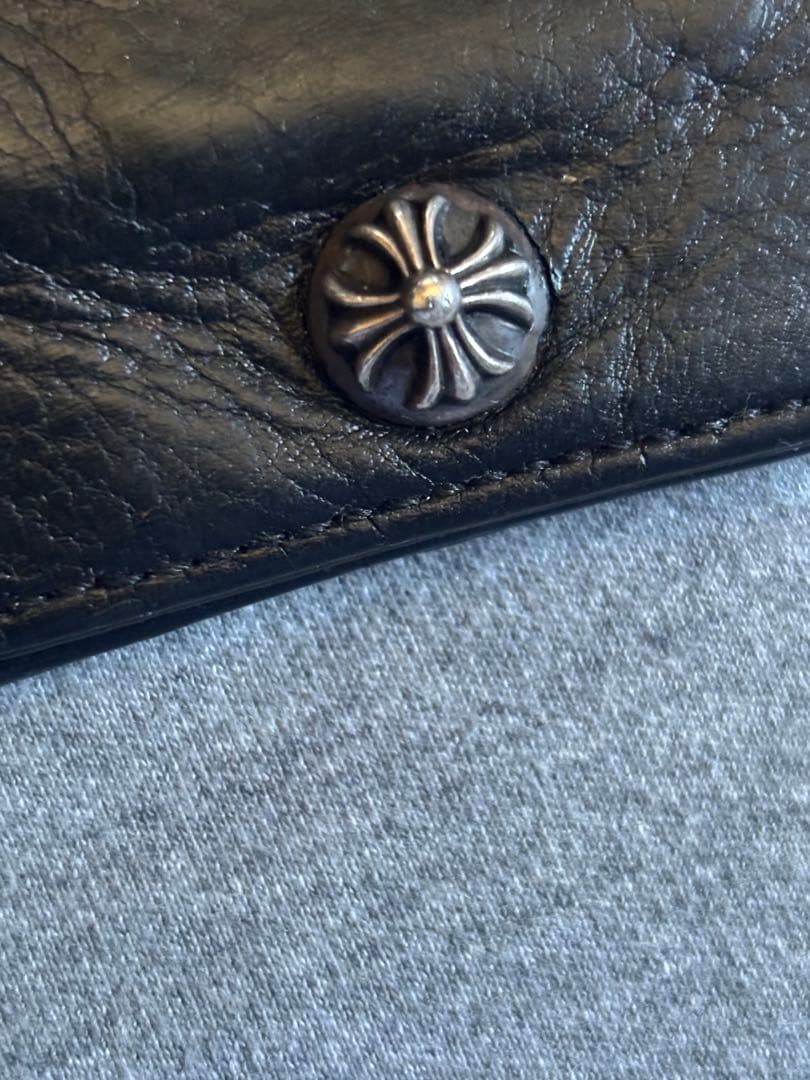 クロムハーツワンスナップレザーウォレット 財布