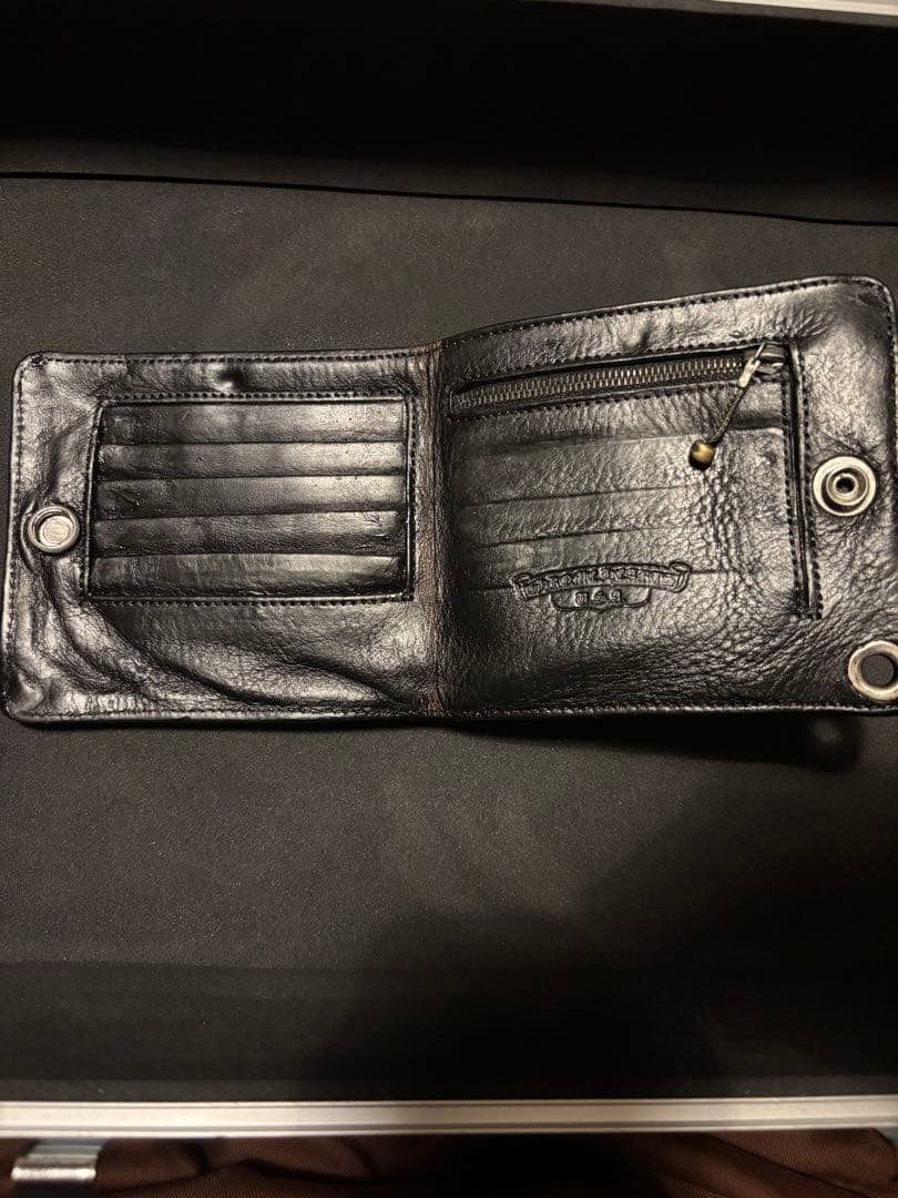 クロムハーツワンスナップレザーウォレット 財布