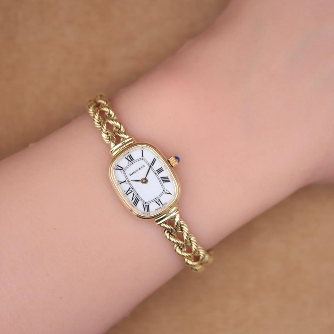 TIFFANY ティファニー 60-223 オーバル 14K/585 ゴールド