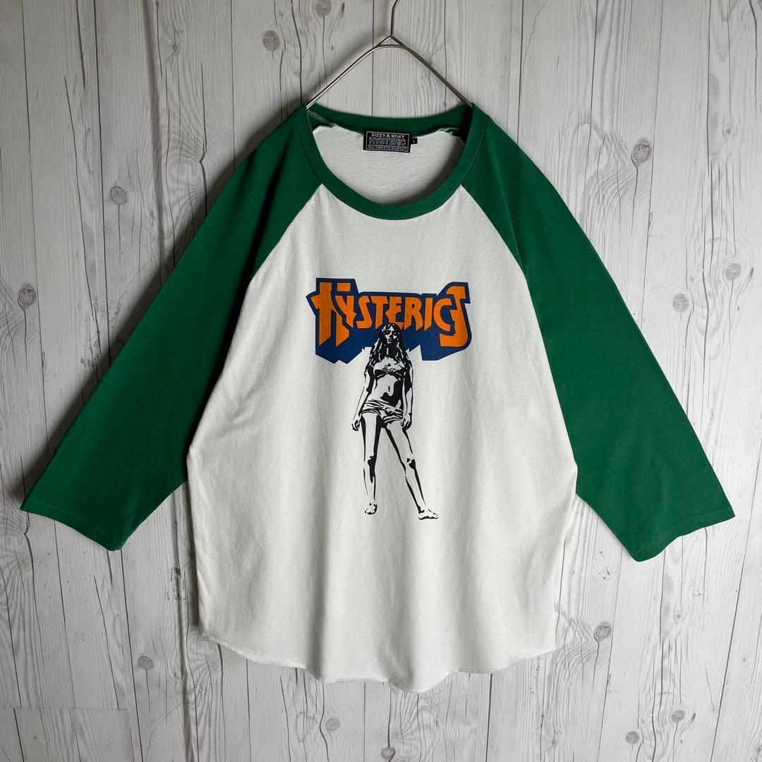 【BE:FIRSTソウタ着用】ヒステリックグラマー★バイカラー 七分袖 tシャツ