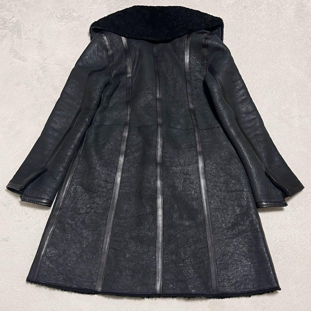 【最高級革使用】 ニールバレット ラムレザー ムートン ロング丈 超希少 コート