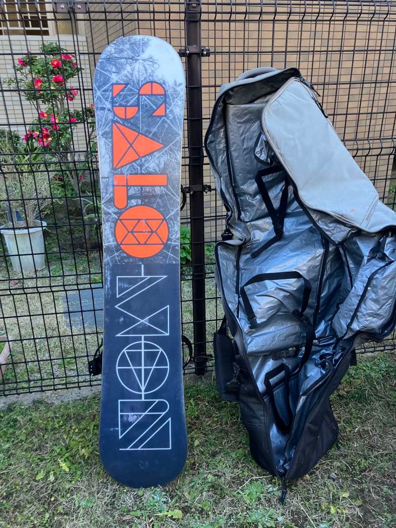 スノーボード　フルセット　板: SALOMON ブーツ: BURTON