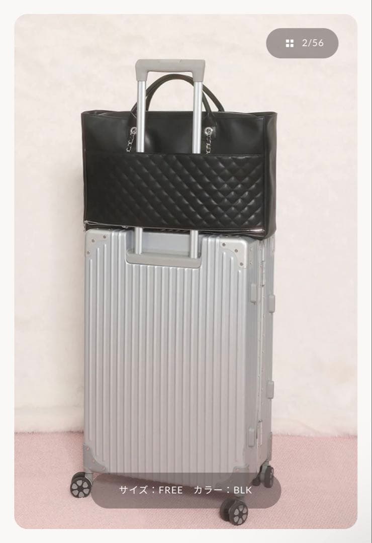 Darich DDキルティングワイドマルチトートバッグ WHT