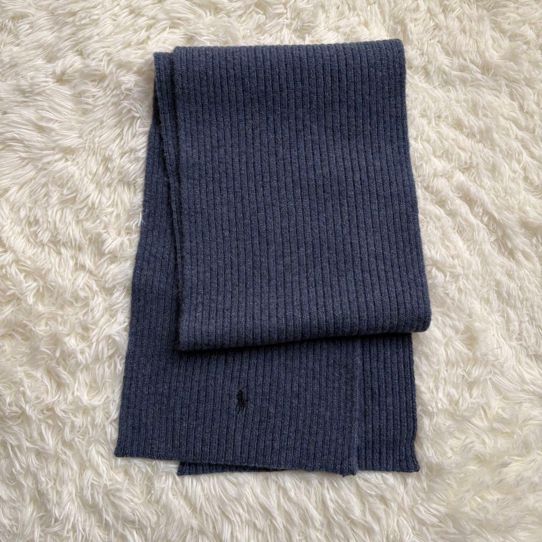 Polo by Ralph Lauren リブ編みマフラーと手袋セット新品未使用