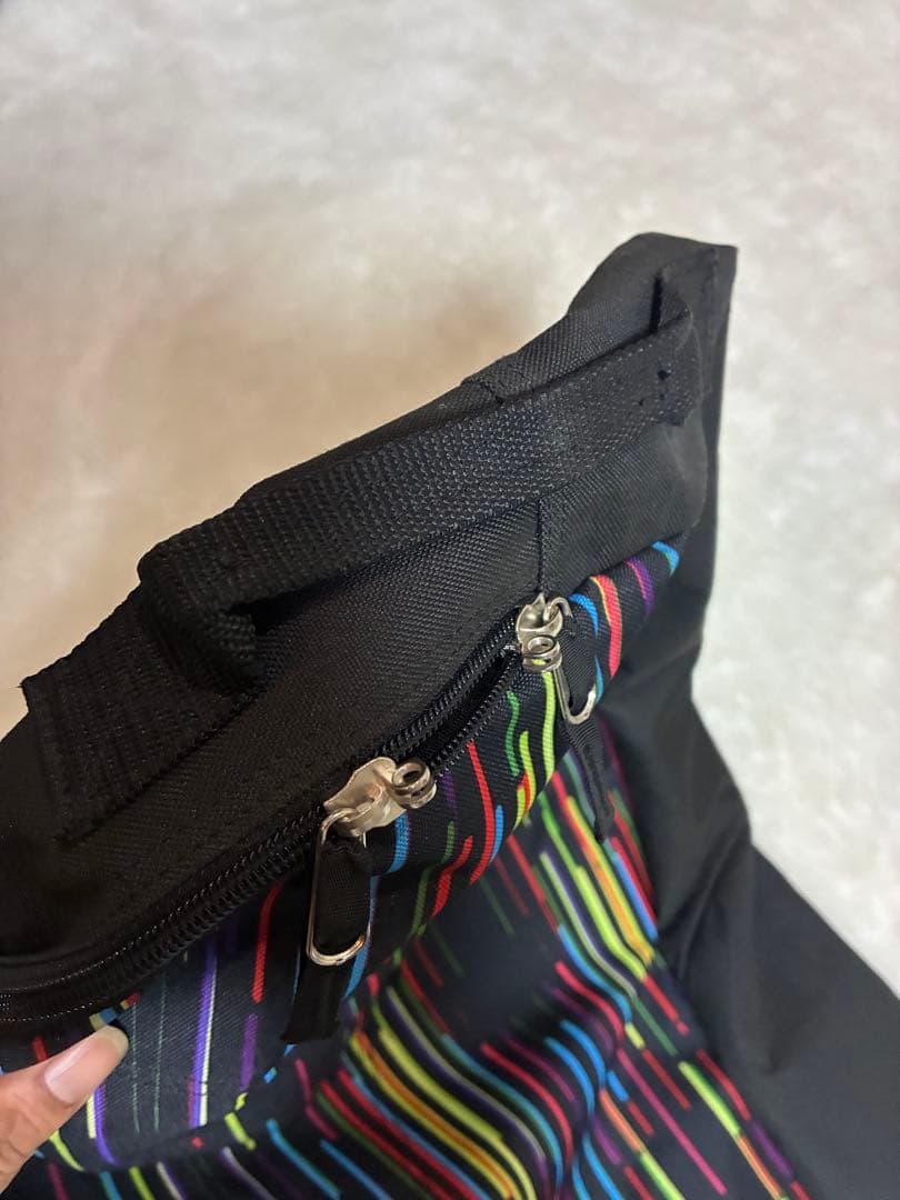 【未使用に近い】バートン　ボードケース　カラフルストライプ　156