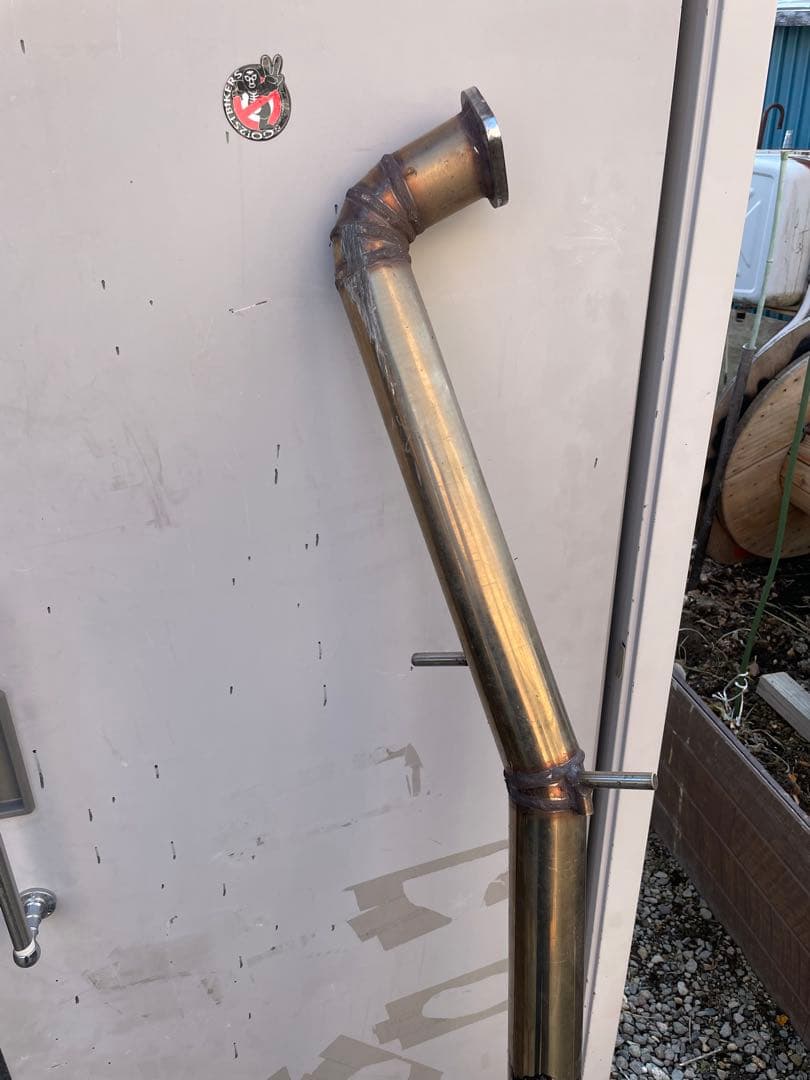 17クラウン　底上げストレート中間パイプ